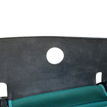 将图像加载到图库查看器中，HERMES Herbag zip Vert Veron/Black Toile Military Vache Hunter Leather Size PM
