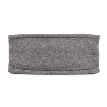 将图像加载到图库查看器中，SAINT LAURENT PARIS N/S Rive Gauche Tote Gray/Black63253924N4E1160 Felt Leather
