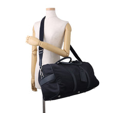 将图像加载到图库查看器中，PRADA Boston Navy2VC014 Nylon Leather
