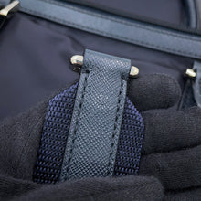 将图像加载到图库查看器中，PRADA Boston Navy2VC014 Nylon Leather
