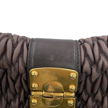Load image into Gallery viewer, MIUMIU Matelassé Hobo 2WAY Bag BrownRR1300_ZRE_F0572 Leather
