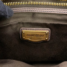 Load image into Gallery viewer, MIUMIU Matelassé Hobo 2WAY Bag BrownRR1300_ZRE_F0572 Leather
