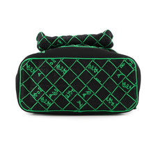 Load image into Gallery viewer, Bottega Veneta Reverse Logo Webbing Backpack Black/Parakeet658972V1VN11091 Canvas

