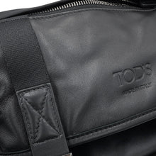 将图像加载到图库查看器中，TOD’S Cross Body Bag BlackXBMTRKC9200SPFB999 Leather Nylon Size Small
