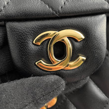 Load image into Gallery viewer, CHANEL Mini Classic Handbag BlackA35200-Y04059-94305 Lambskin Size 17
