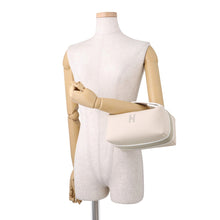 将图像加载到图库查看器中，HERMES Brid a Black Natural Canvas Size PM
