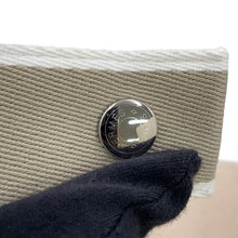 将图像加载到图库查看器中，HERMES Brid a Black Natural Canvas Size PM
