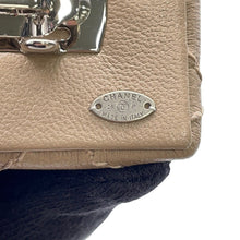 Load image into Gallery viewer, CHANEL Barrette Matelasse BeigeAAB850 Leather
