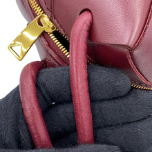 Load image into Gallery viewer, Bottega Veneta Maxi INTRECCIATO Cassette Camera Bag Bordeaux709417VCQC22247 Lambskin Size Small
