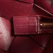 Load image into Gallery viewer, Bottega Veneta Maxi INTRECCIATO Cassette Camera Bag Bordeaux709417VCQC22247 Lambskin Size Small
