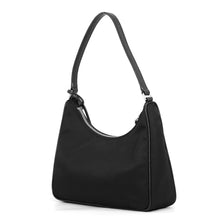 将图像加载到图库查看器中，PRADA Re-Edition 2005 Re-Nylon mini bag Black1NE204_R064_F0002 Nylon Saffiano LeatherLeather
