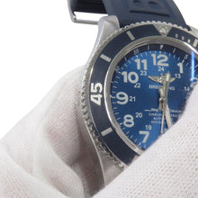 将图像加载到图库查看器中，BREITLING Superocean2 Stainless Steel RubberA17392/A17392D8/C910
