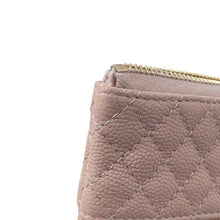 Load image into Gallery viewer, CHANEL V Stitch Clutch Bag BeigeA69251 Caviar Leather
