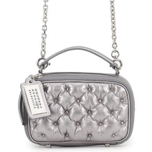 Load image into Gallery viewer, Maison Margiela Glam Slam Shoulder Bag MetalicGraySB1WB0008 Leather
