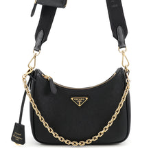 Load image into Gallery viewer, PRADA Re-Edition 2005 Shoulder Bag Black1BH204 Leather

