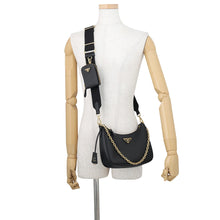 Load image into Gallery viewer, PRADA Re-Edition 2005 Shoulder Bag Black1BH204 Leather
