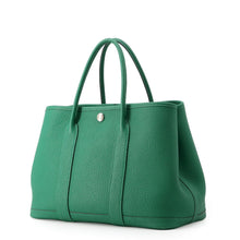 Load image into Gallery viewer, HERMES Garden Party Vert Vertigo Negonda Leather Size TPM
