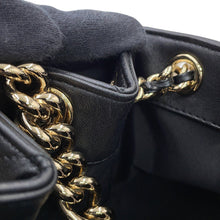 Load image into Gallery viewer, CHANEL Matelasse Coco Studded Drawstring Backpack Black Calf Leather
