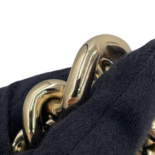 Load image into Gallery viewer, CHANEL Matelasse Coco Studded Drawstring Backpack Black Calf Leather
