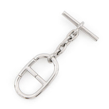 将图像加载到图库查看器中，HERMES Keychain Silver Metal
