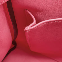 将图像加载到图库查看器中，HERMES Kelly Retourne Rose Azalee Swift Leather Size 25
