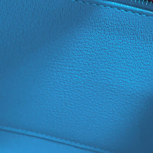 Load image into Gallery viewer, HERMES Birkin Sellier Casaque Rouge Coeur/Rose Extreme/Blue Zanzibar Epsom Size 30
