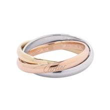 Load image into Gallery viewer, CARTIER Trinity Ring Size Small/51/#11B4235151/B4235100 K18PG K18YG K18WG
