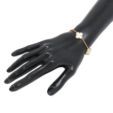 Load image into Gallery viewer, Van Cleef &amp; Arpels Vintage Alhambra Bracelet 5 motifsVCARA41800 18K Yellow Gold
