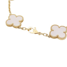 Load image into Gallery viewer, Van Cleef &amp; Arpels Vintage Alhambra Bracelet 5 motifsVCARA41800 18K Yellow Gold
