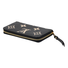 Load image into Gallery viewer, LOUIS VUITTON Zippy Wallet Noir/BeigeM80481 Bicolor Monogram Empreinte Leather
