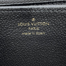 Load image into Gallery viewer, LOUIS VUITTON Zippy Wallet Noir/BeigeM80481 Bicolor Monogram Empreinte Leather

