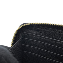 将图像加载到图库查看器中，LOUIS VUITTON Zippy Wallet Noir/BeigeM80481 Bicolor Monogram Empreinte Leather
