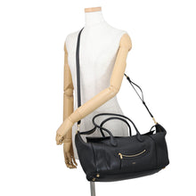 Load image into Gallery viewer, CELINE Smile New Luggage Black123693GW2.38NO Lambskin Size Medium
