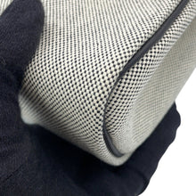 Load image into Gallery viewer, HERMES Kelly Akkad Ecru/Black Togo Leather Toile H Size PM
