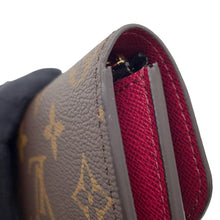 将图像加载到图库查看器中，LOUIS VUITTON Portefeuille Emilie Brown/FuchsiaM60697 Monogram
