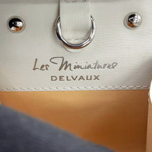 Load image into Gallery viewer, Delvaux Brillon Rumour Bag Charm WhiteAE0429AAM010DCM Box Calf Leather Size Mini
