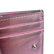 Load image into Gallery viewer, FENDI FF Diamond Tri-fold Wallet MetalicPink8M0480 Leather
