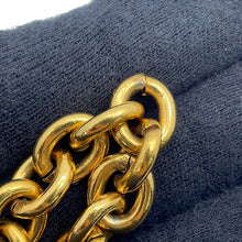 Load image into Gallery viewer, CHANEL Vintage CC Logo Sunburst Chain Belt Gold Metal
