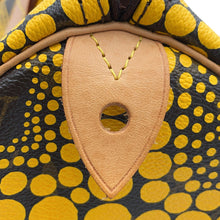 将图像加载到图库查看器中，LOUIS VUITTON Speedy JauneM40692 Monogram Town Pumpkin Dot Yayoi Kusama Size 30
