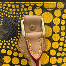 将图像加载到图库查看器中，LOUIS VUITTON Speedy JauneM40692 Monogram Town Pumpkin Dot Yayoi Kusama Size 30
