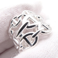 将图像加载到图库查看器中，HERMES Chaine d'Ancre Anchene Ring Size GM/54/#14 SV925
