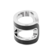 Load image into Gallery viewer, HERMES Pop Ash Ear Cuff Black Metal Lacquer
