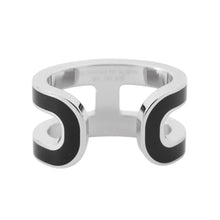 Load image into Gallery viewer, HERMES Pop Ash Ear Cuff Black Metal Lacquer
