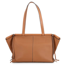 Load image into Gallery viewer, LOEWE cushion tote Brown309.12AA93 Leather Size Small
