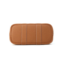 Load image into Gallery viewer, HERMES Neo Garden Gold/Ecru Toile H Viking Negonda Leather Size 23
