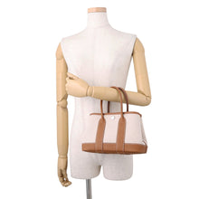 Load image into Gallery viewer, HERMES Neo Garden Gold/Ecru Toile H Viking Negonda Leather Size 23
