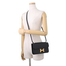 Load image into Gallery viewer, HERMES Constance Elan Miroir Black Epsom
