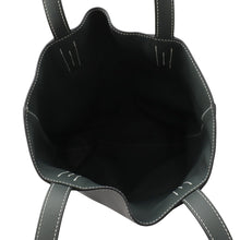将图像加载到图库查看器中，HERMES Neo Double Sense Black/Vert Mangrove Swift Leather Size 35
