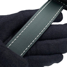 将图像加载到图库查看器中，HERMES Neo Double Sense Black/Vert Mangrove Swift Leather Size 35
