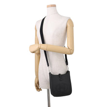 Load image into Gallery viewer, HERMES Evelyne Long Amazon Black Taurillon Clemence Size TPM
